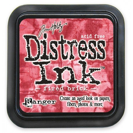 Tim Holtz Distress blazinica 5 x 5cm, Fired brick