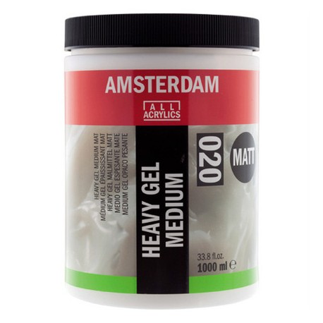 Amsterdam Heavy gel medij 1000ml, mat