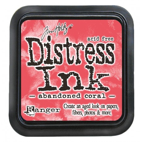 Tim Holtz Distress blazinica 5 x 5cm, Abandoned Coral