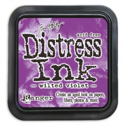 Tim Holtz Distress blazinica 5 x 5cm, Wilted Violet