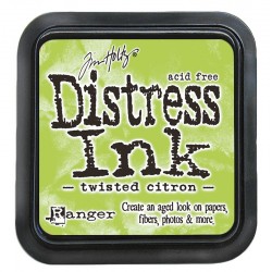 Tim Holtz Distress blazinica 5 x 5cm, Twisted Citron