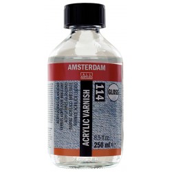 Amsterdam zaščitni lak za akrilne in oljne barve 250ml, svetleč 114