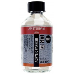 Amsterdam zaščitni lak za akrilne in oljne barve 250ml, mat 115