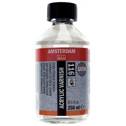 Amsterdam zaščitni lak za olje in akril saten 250ml 116
