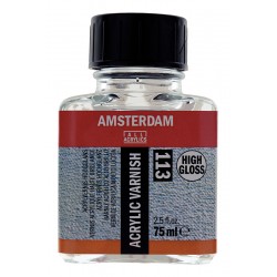 Amsterdam zaščitni lak za olje in akril visoki sijaj 75ml 113