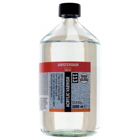 Amsterdam Zaščitni lak za akril in olje 250ml Visoki sijaj 113
