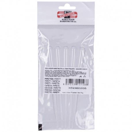 Plastične pipete set 5