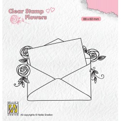 Nellies štampiljka Kuverta 88 x 60mm