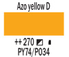  Amsterdam akril 120ml, 270 Azo yellow deep (art. 17092702)