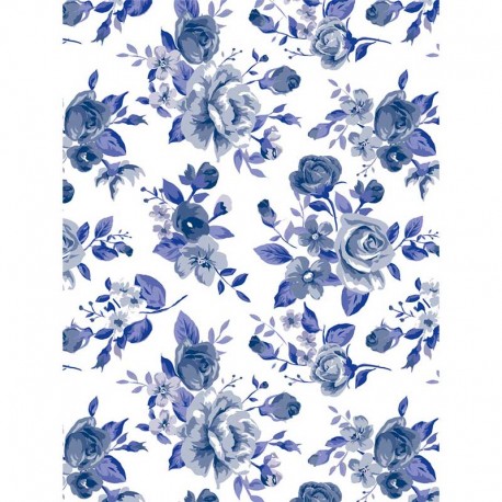 Decopatch papir 30 x 40cm Rože 811