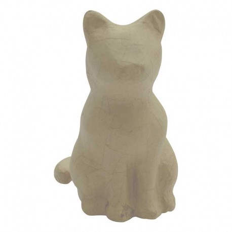 Papmache figura S Mucka 13 x 9,5 x 15cm