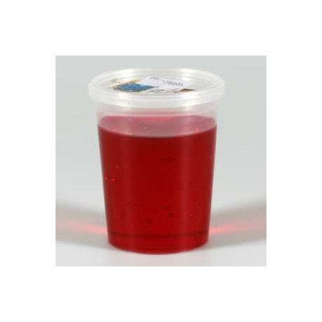 Gel za sveče 400g., Rdeč