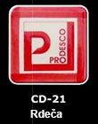  Oksidi CD-21 Rojo-Rdeča 100g.