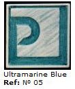  Podglazurna kreda 05 Azul ultramar-Ultramarin modra