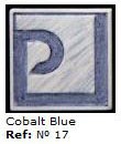  Podglazurna kreda 17 Azul cobalto-Kobalt modra