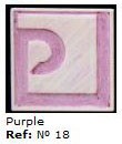  Podglazurna kreda 18 Morado-Vijolična