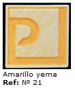  Podglazurna kreda 21 Amarillo yema-Rumenjak rumena