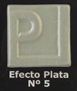  Glazura Efecto Plata-Srebrna N5 250g.