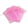 Organza vrečka Roza 10 x 13cm 12 kosov