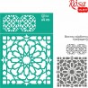 Samolepilna šablona A4 N09, Ornament mandala