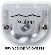  Rezervni nož krožni 005 Scallop