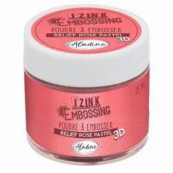 Aladin Embossing prah 25ml, Pastelno pink
