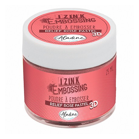 Aladin Embossing prah 25ml, Pastelno pink