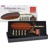 Kaligrafski set z peresom 8 delni