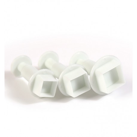 Modelčki odrezovalniki 10-13-15mm Kvadrat 3 kosi