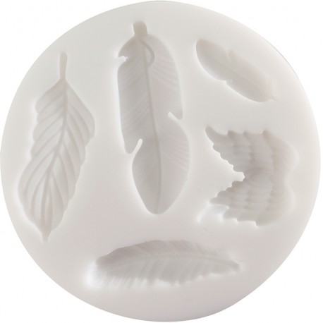 Silikonski modelčki mini Listi 70mm