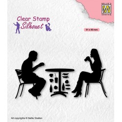 Nellies štampiljka Terasa 90 x 50mm