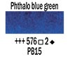  Rembrandt akvarel tuba 10ml Phthalo blue greenish 576