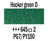  Rembrandt akvarel tuba 10ml Hooker green deep 645