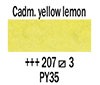  Rembrandt akvarelna barva 207 Cadmium yellow lemon