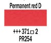  Rembrandt akvarelna barva 371 Permanent red deep