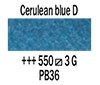  Rembrandt akvarelna barva 550 Cerulean blue deep
