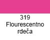  Sakura Pen Touch EF Extra Fine Flourescentno rdeča