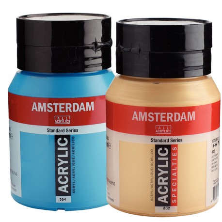Amsterdam akril 500ml klasične in specialne 