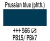  Amsterdam akril 500ml 566 Prussian blue phthalo