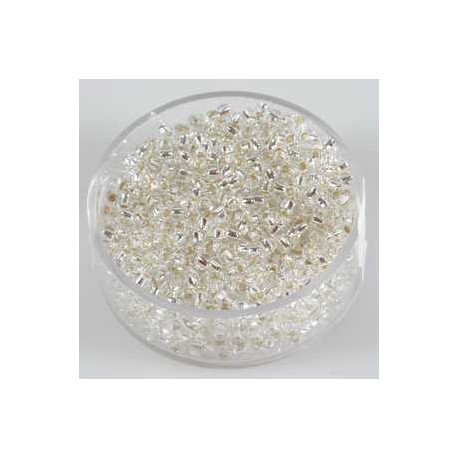 Srebrna sredica, prosojne, 2,6mm 17g.