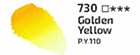  Rosa Gallery akvarelna barva 10ml, 730 Golden Yellow