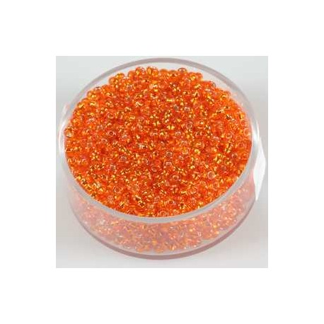 Srebrna sredica, oranžne, 2,6mm 17g.