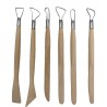 Lesene modelirke zanka-klasične 20cm 6 kosov