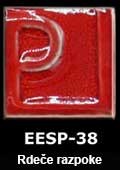  Glazura specialna EESP-38 Fresa-Rdeča razpoke 250g.