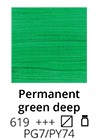  Art Creation akril 75ml 619 Permanent green deep