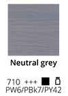  Art Creation akril 75ml 710 Neutral grey