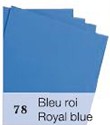  Maya barvni papirji 50x70cm B2 270g. 270g royal blue (art. 97278C)