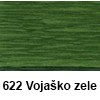  Cvetličarski krep papir 180g. št. 622-2 Vojaško zelena (art. C180-622-2)