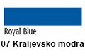  Barva za tekstil 50 ml, št.07 kraljevsko modra (art. K91907)