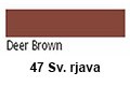  Barva za tekstil 50 ml, št.47 rjava (art. K91947)